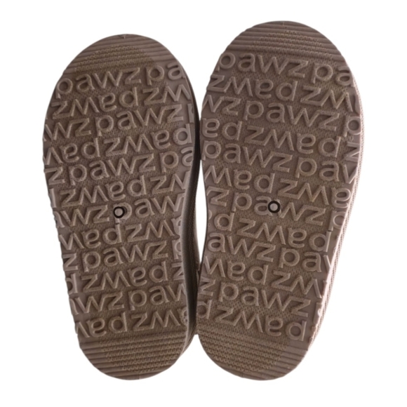 Pawz Cozy Knit Cuff Slippers in Brown for Toddler Girl Size.7-8 NWT! - Picture 10 of 10